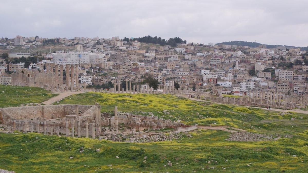 Bed and Breakfast Full Panorama Jerash Gerasa Exterior foto